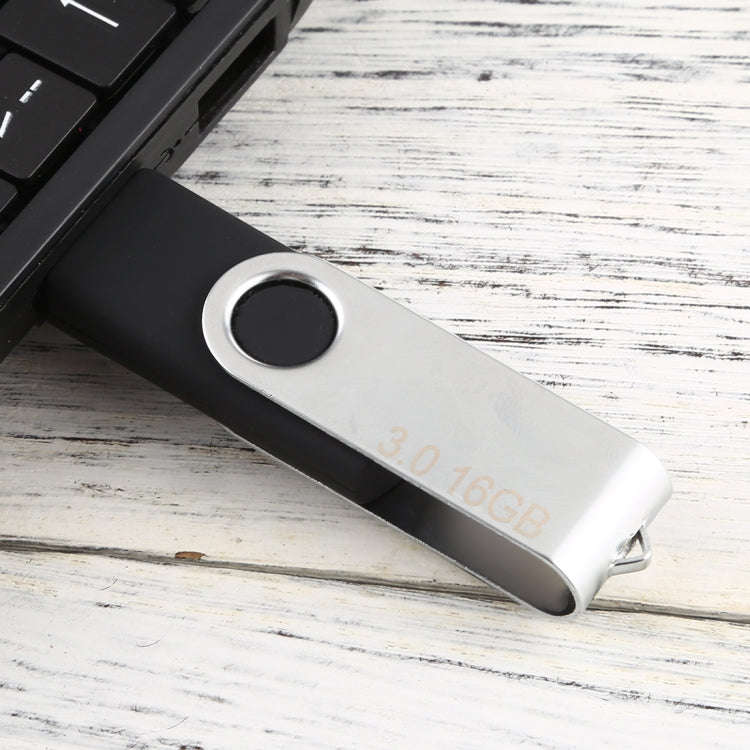 16GB Twister USB 3.0 Flash Disk USB Flash Drive (Black)