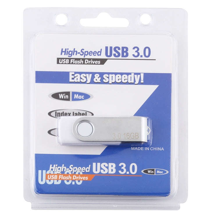 16GB Twister USB 3.0 Flash Disk USB Flash Drive (White)