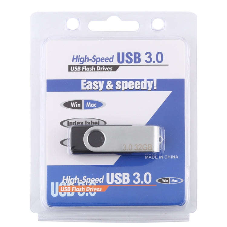 32GB Twister USB 3.0 Flash Disk USB Flash Drive (Black)