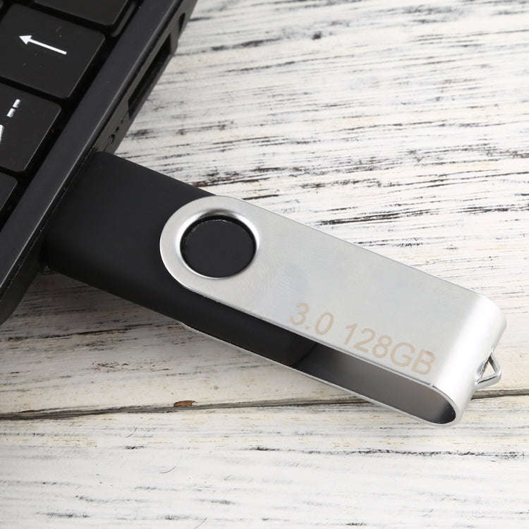 128GB Twister USB 3.0 Flash Disk USB Flash Drive (Black)
