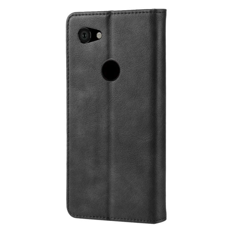 Magnetic Snap Retro Crazy Horse Texture Horizontal Flip Leather Case for Google Pixel 3 Lite XL, ...