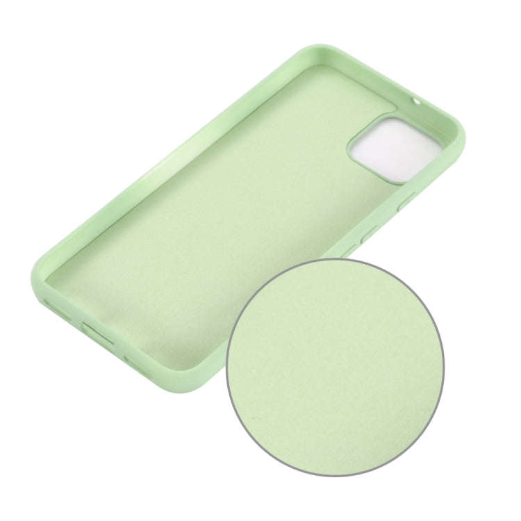 Solid Color Liquid Silicone Shockproof Full Coverage Case for Google Pixel 4XL (Green)