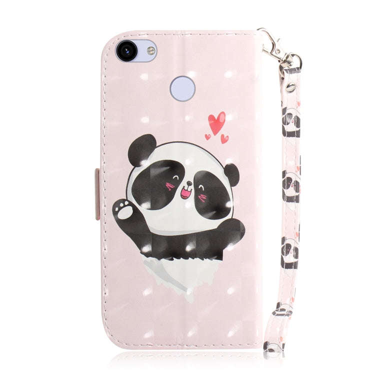 3D Painting Love Bear Pattern Coloured Drawing Horizontal Flip Leather Case for Google Pixel 3a X...