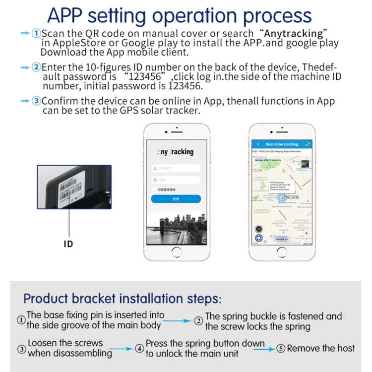 RF-V34 Sheep Cow Cattle Livestock IP67 Waterproof Solar GSM GPS WiFi Tracking without Fixed Botto...