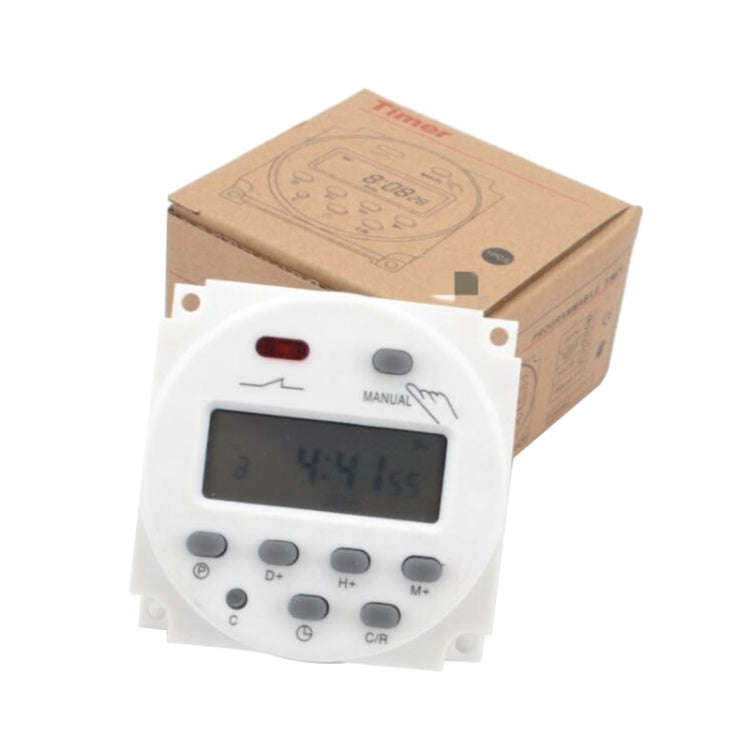CN101A AC220V Microcomputer Time Switch Digital LCD Power Timer