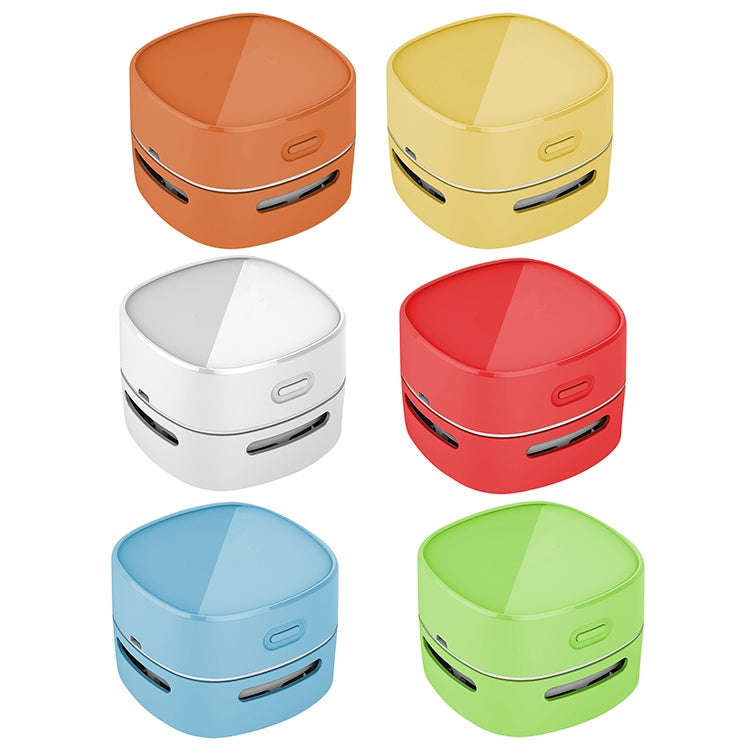 4W Hardcover Rechargeable Style Portable Handheld Wireless Mini Desktop Vacuum Cleaner(Green)