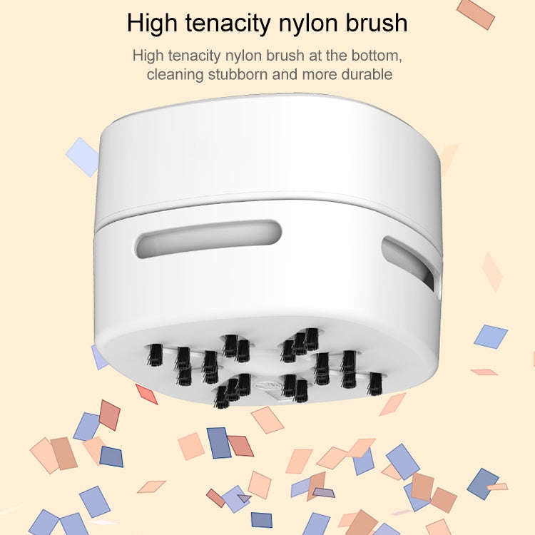 4W Hardcover Rechargeable Style Portable Handheld Wireless Mini Desktop Vacuum Cleaner(Yellow)