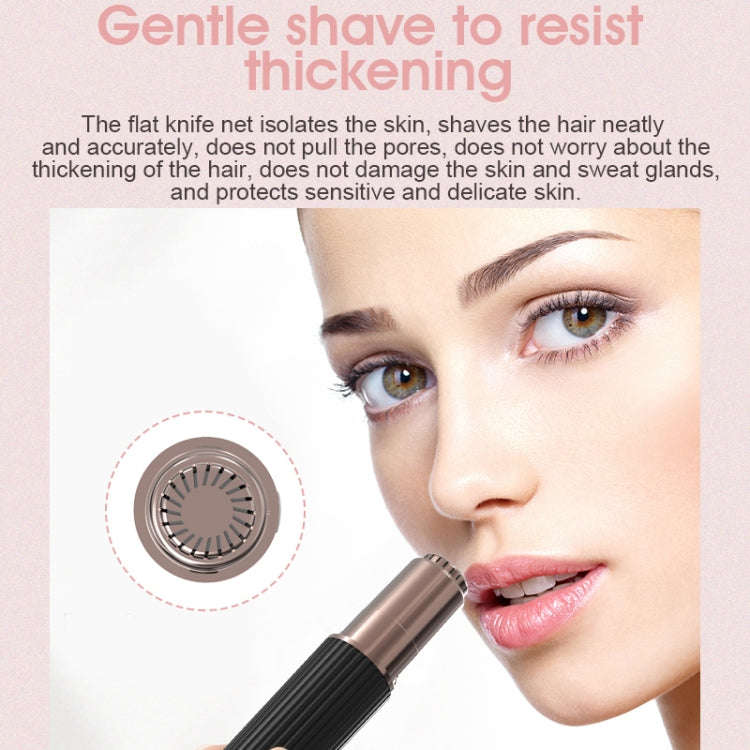 YJK098 Multi-function Portable Electric Eyebrow trimmer (Black)