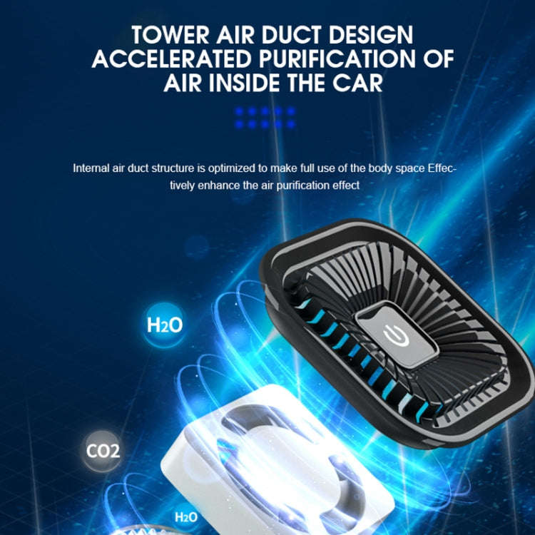 Car Electrical Appliances, K2 Car Negative Ion Air Purifier (White)