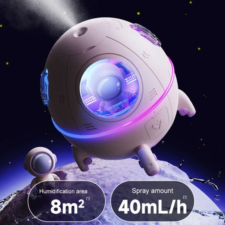 Lunar Type-C Desktop Humidifier Ambient Lamp (Grey)