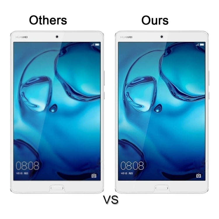 For Huawei MediaPad M3 8.4 inch 0.3mm 9H Surface Hardness Explosion-proof Tempered Glass Film(Tra...