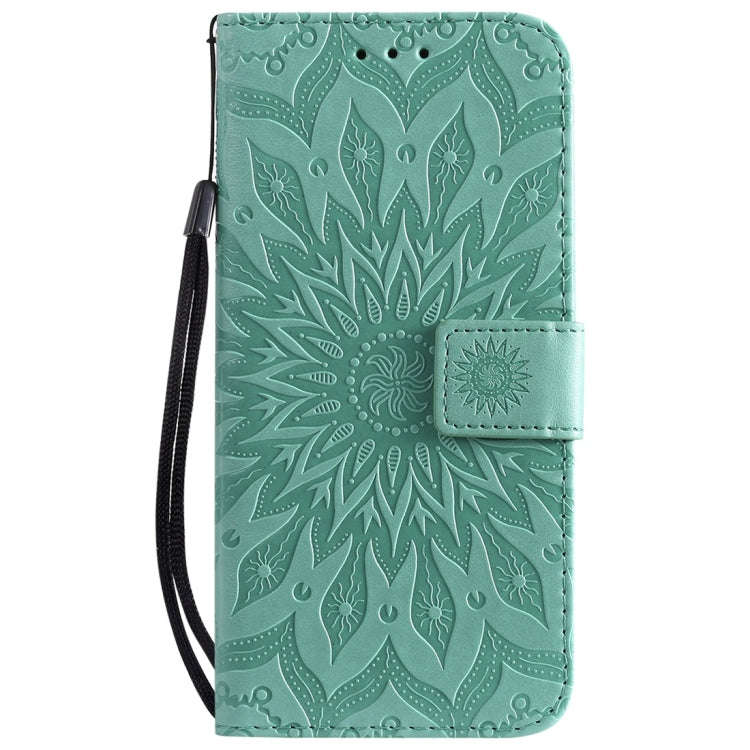 Sun Embossing Pattern Horizontal Flip Leather Case for Huawei Honor Play 8A / Y6 (2019), with Car...