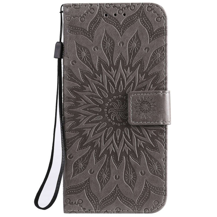 Sun Embossing Pattern Horizontal Flip Leather Case for Huawei Honor Play 8A / Y6 (2019), with Car...