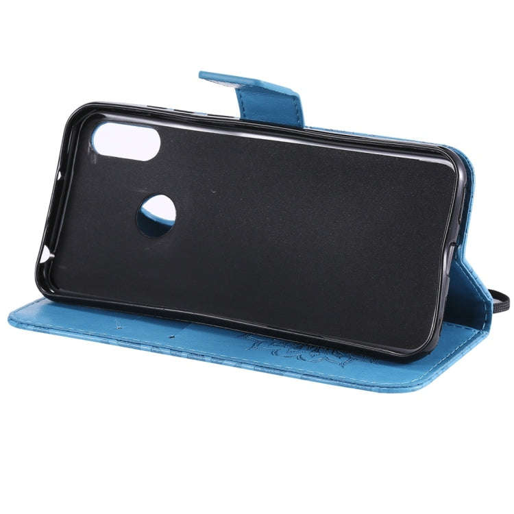 Sun Embossing Pattern Horizontal Flip Leather Case for Huawei Honor Play 8A / Y6 (2019), with Car...