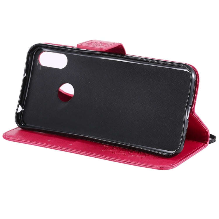 Sun Embossing Pattern Horizontal Flip Leather Case for Huawei Honor Play 8A / Y6 (2019), with Car...