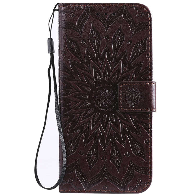 Sun Embossing Pattern Horizontal Flip Leather Case for Huawei Honor Play 8A / Y6 (2019), with Car...
