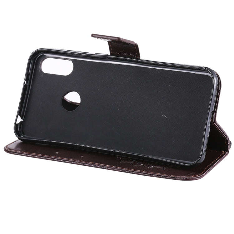 Sun Embossing Pattern Horizontal Flip Leather Case for Huawei Honor Play 8A / Y6 (2019), with Car...