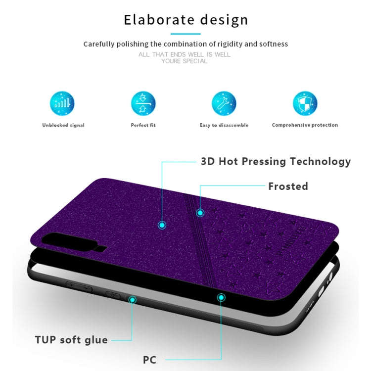 PINWUYO Full Coverage Waterproof Shockproof PC+TPU+PU Case for Huawei P30 (Blue)
