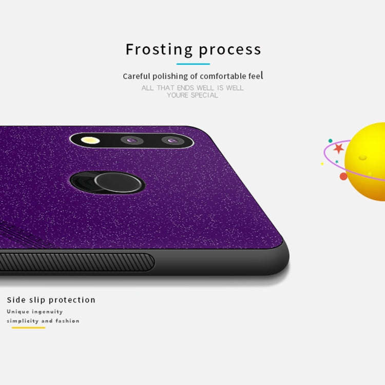 PINWUYO Full Coverage Waterproof Shockproof PC+TPU+PU Case for Huawei P30 Lite (Purple)