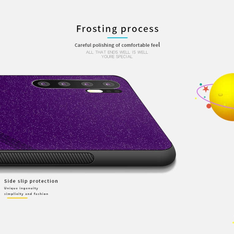 PINWUYO Full Coverage Waterproof Shockproof PC+TPU+PU Case for Huawei P30 Pro (Purple)