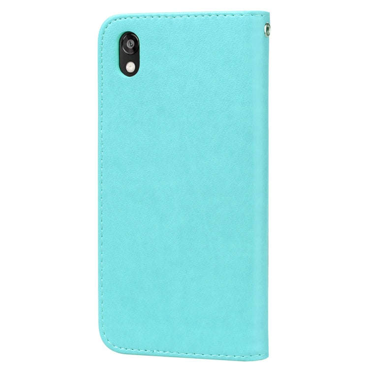 Rose Embossed Horizontal Flip PU Leather Case for Huawei Honor 8S / Y5 (2019), with Holder & Card...