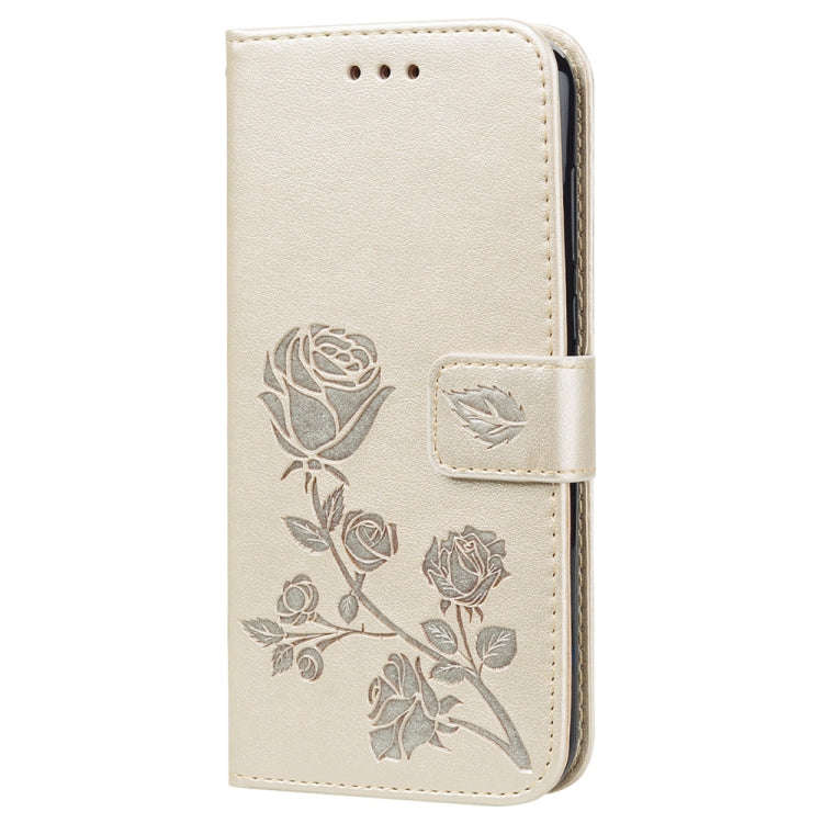 Rose Embossed Horizontal Flip PU Leather Case for Huawei Honor 8S / Y5 (2019), with Holder & Card...