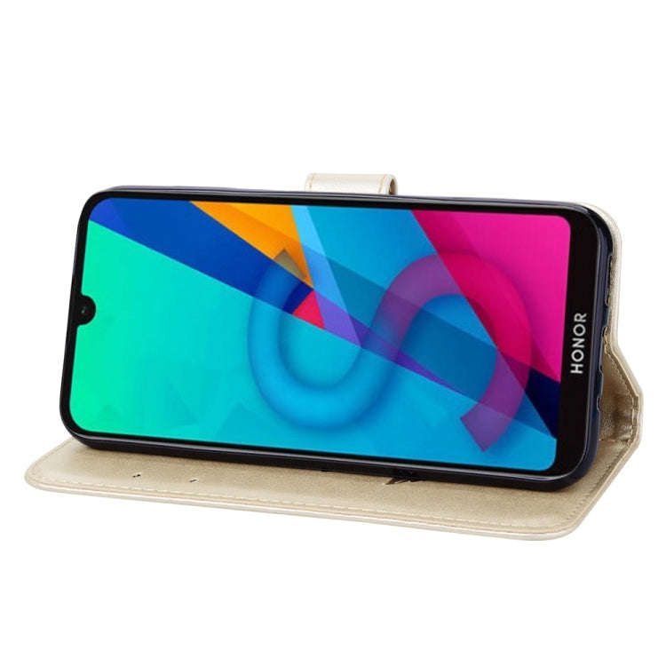 Rose Embossed Horizontal Flip PU Leather Case for Huawei Honor 8S / Y5 (2019), with Holder & Card...