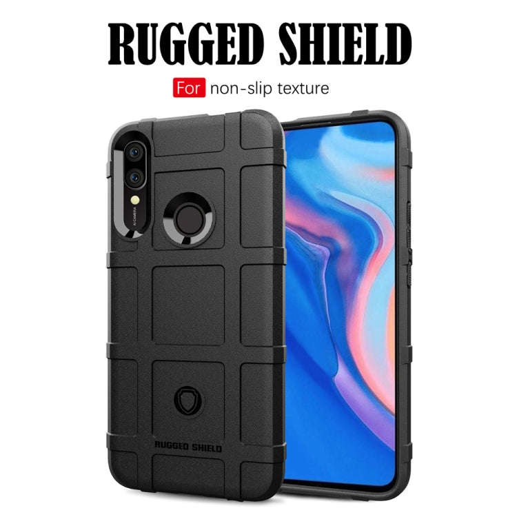 Shockproof Protector Cover Full Coverage Silicone Case for Huawei P Smart Z (Army Green)