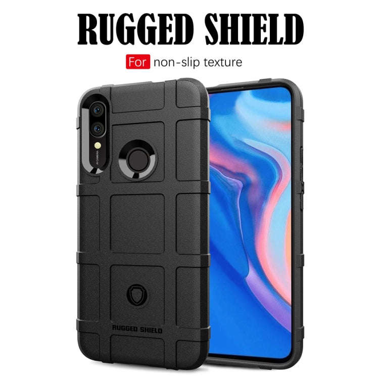Shockproof Protector Cover Full Coverage Silicone Case for Huawei Y9 (2019) / Enjoy 9 Plus(Blue)