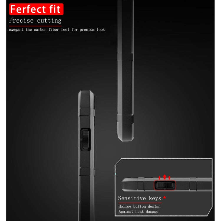Shockproof Protector Cover Full Coverage Silicone Case for Huawei Y9 (2019) / Enjoy 9 Plus(Blue)