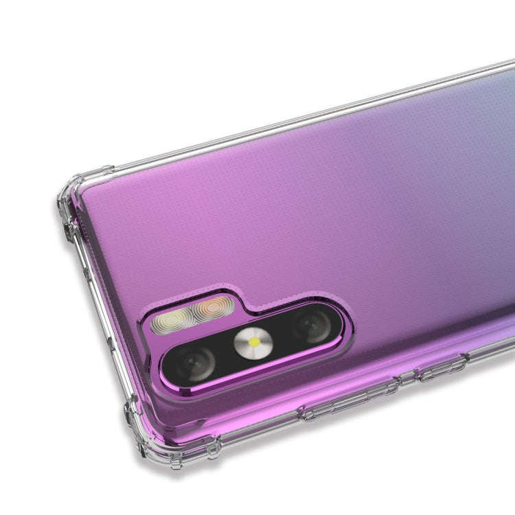 Shockproof Transparent TPU Soft Case for Huawei P30 Pro (Transparent)
