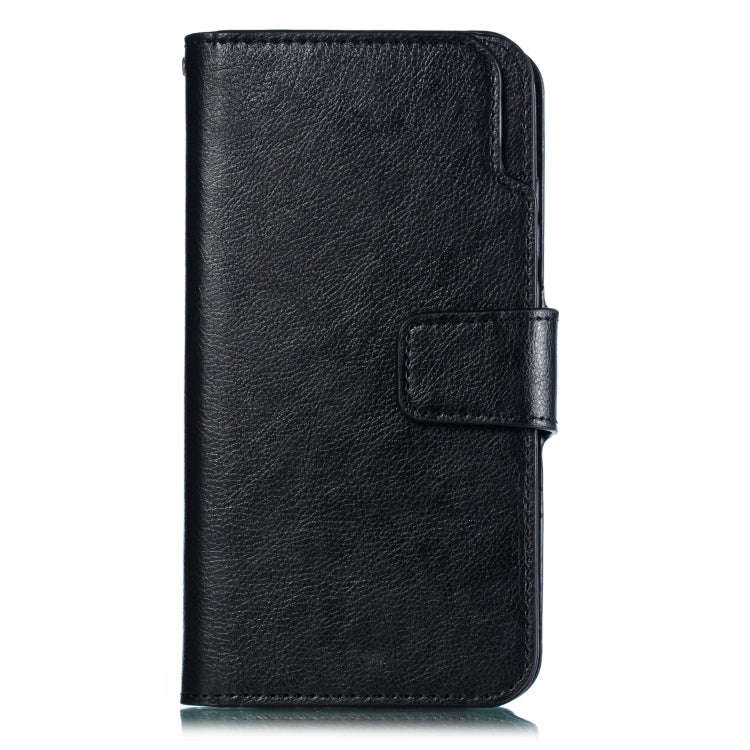 Multifunctional Litchi Texture Horizontal Flip Leather Case for Huawei P20 Lite, with Card Slot &...