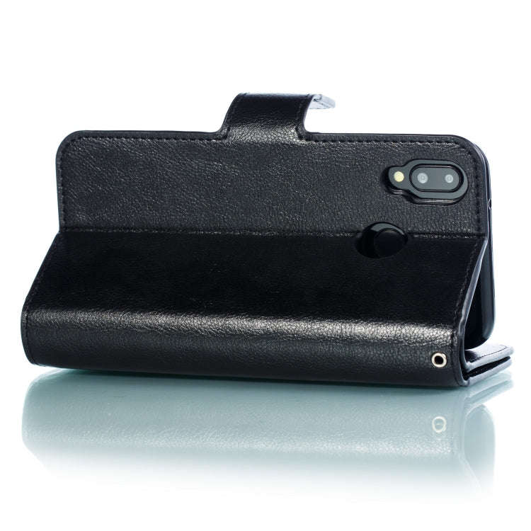 Multifunctional Litchi Texture Horizontal Flip Leather Case for Huawei P20 Lite, with Card Slot &...