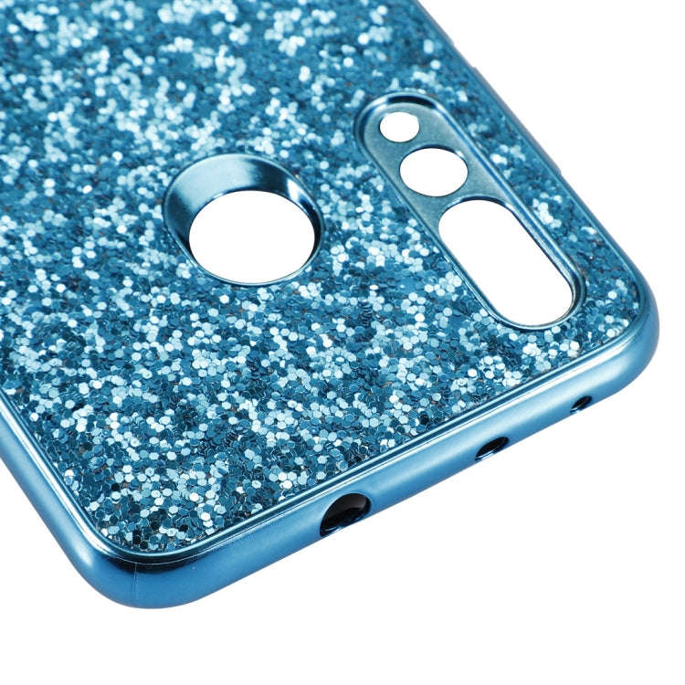Glitter Powder Shockproof TPU Case for Huawei nova 4 (Silver)