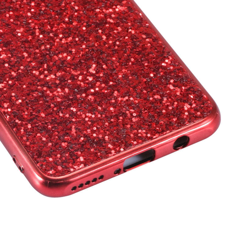 Glitter Powder Shockproof TPU Case for Huawei P30 Lite / nova 4e (Silver)