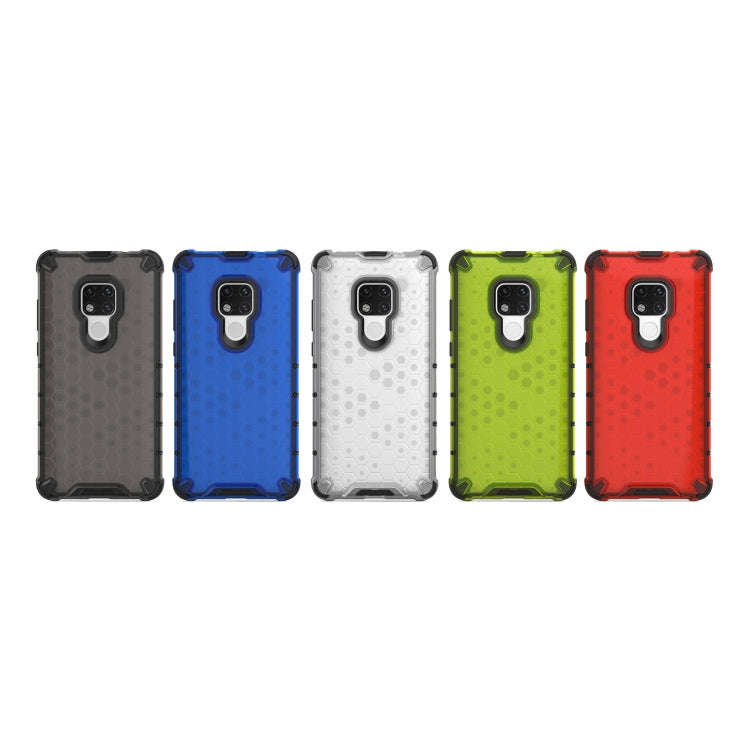 Honeycomb Shockproof PC + TPU Case for Huawei Mate 20(Green)