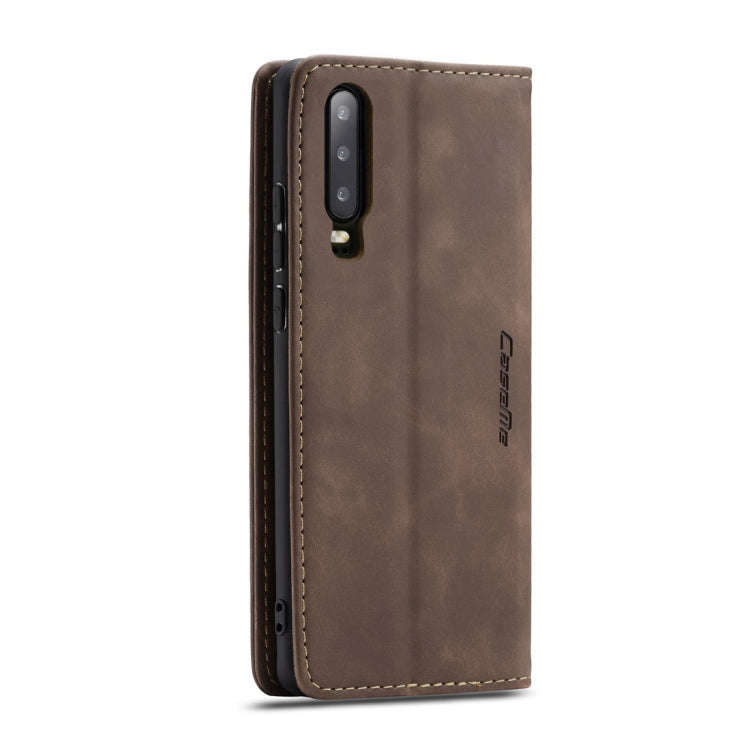 CaseMe-013 Multifunctional Retro Frosted Horizontal Flip Leather Case for Huawei P30, with Card S...