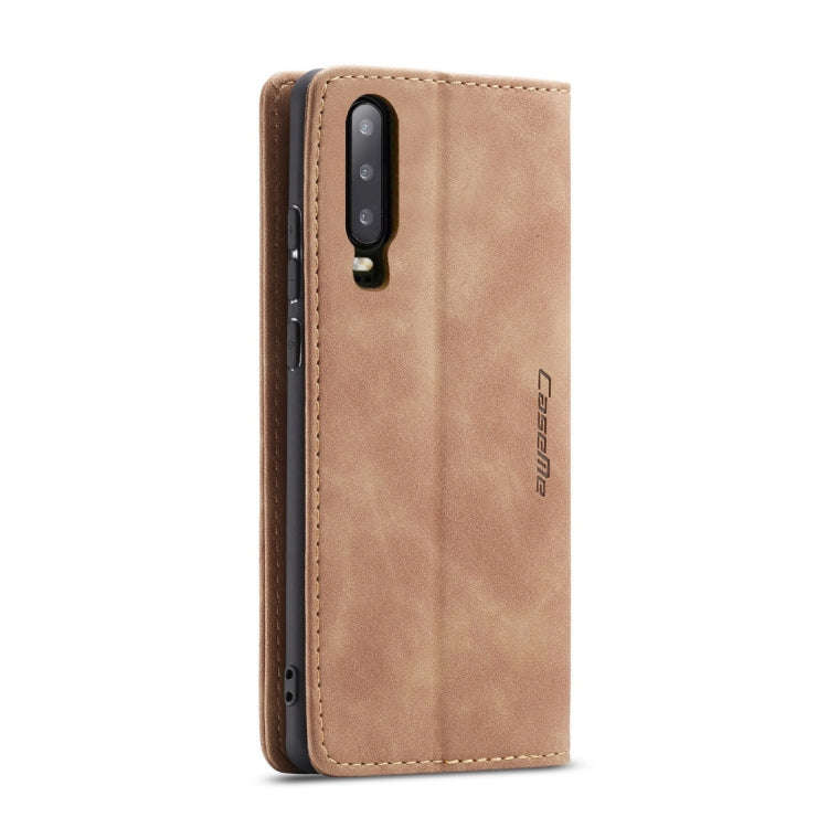 CaseMe-013 Multifunctional Retro Frosted Horizontal Flip Leather Case for Huawei P30, with Card S...