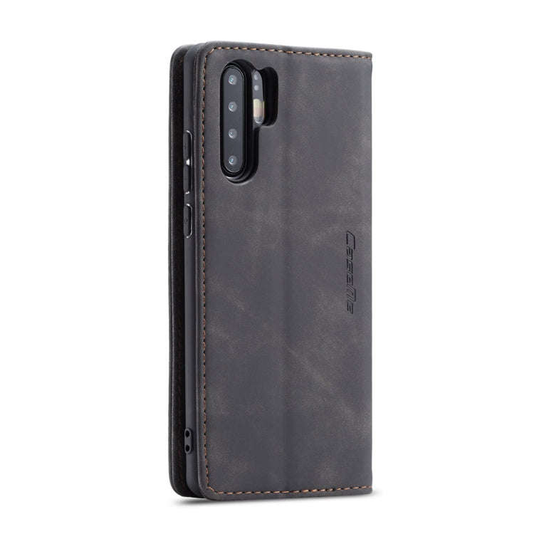 CaseMe-013 Multifunctional Retro Frosted Horizontal Flip Leather Case for Huawei P30 Pro, with Ca...