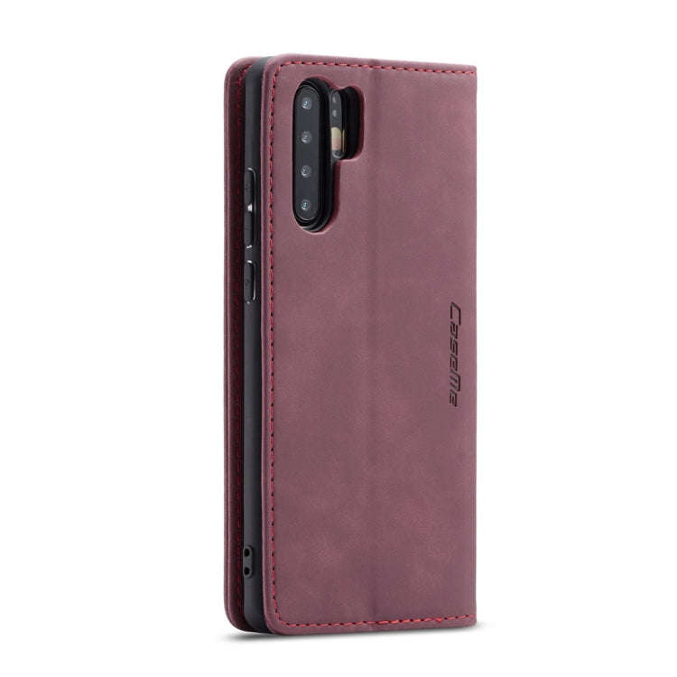 CaseMe-013 Multifunctional Retro Frosted Horizontal Flip Leather Case for Huawei P30 Pro, with Ca...