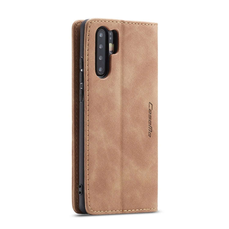 CaseMe-013 Multifunctional Retro Frosted Horizontal Flip Leather Case for Huawei P30 Pro, with Ca...