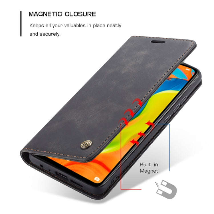 CaseMe-013 Multifunctional Retro Frosted Horizontal Flip Leather Case for Huawei P30 Lite, with C...