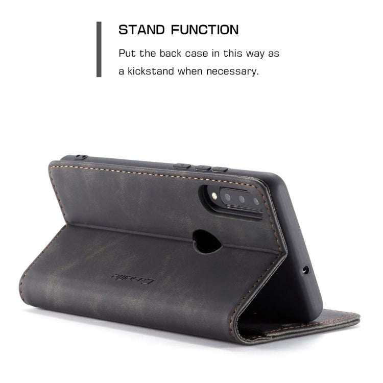 CaseMe-013 Multifunctional Retro Frosted Horizontal Flip Leather Case for Huawei P30 Lite, with C...