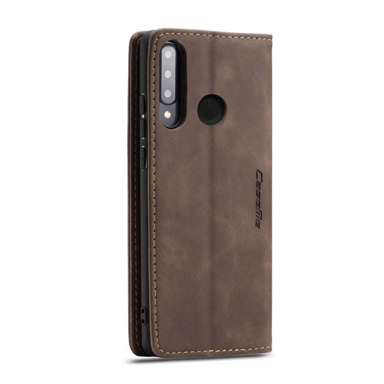 CaseMe-013 Multifunctional Retro Frosted Horizontal Flip Leather Case for Huawei P30 Lite, with C...