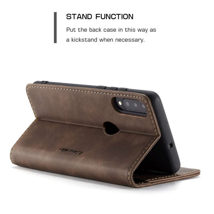 CaseMe-013 Multifunctional Retro Frosted Horizontal Flip Leather Case for Huawei P30 Lite, with C...