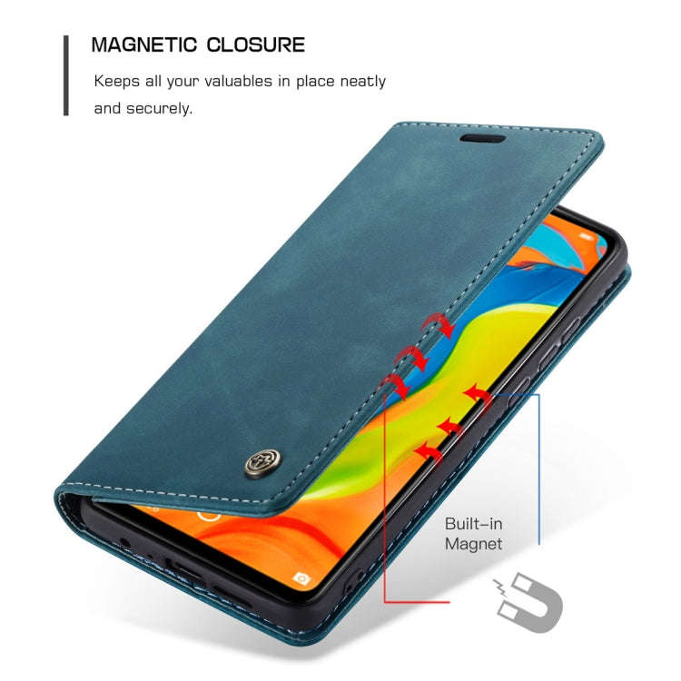 CaseMe-013 Multifunctional Retro Frosted Horizontal Flip Leather Case for Huawei P30 Lite, with C...