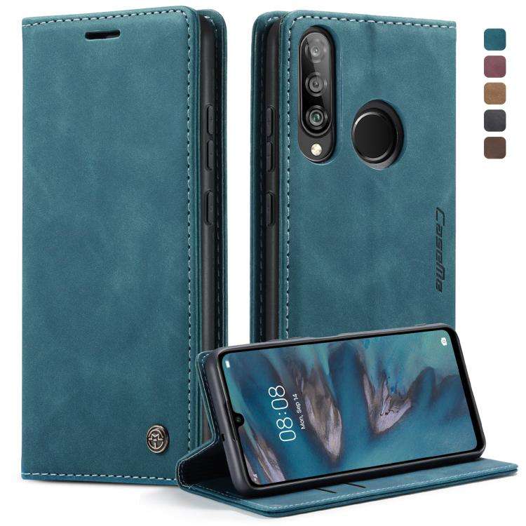 CaseMe-013 Multifunctional Retro Frosted Horizontal Flip Leather Case for Huawei P30 Lite, with C...