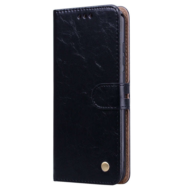 Business Style Oil Wax Texture Horizontal Flip Leather Case for Huawei Y6 (2019) / Honor 8A, with...