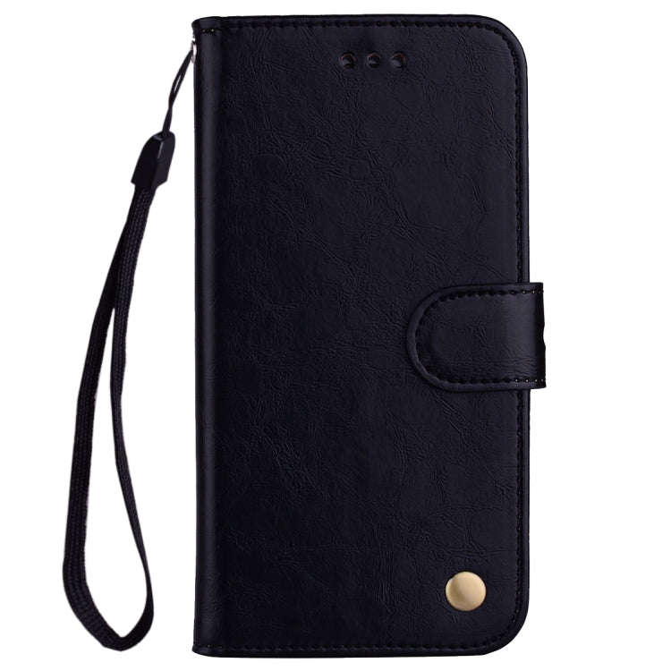 Business Style Oil Wax Texture Horizontal Flip Leather Case for Huawei Y7 (2019), with Holder & C...