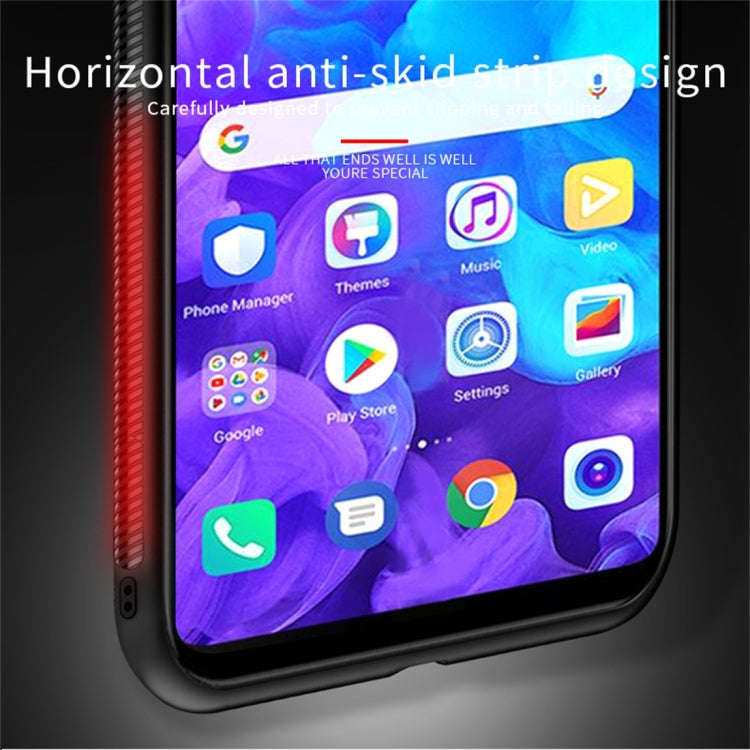 PINWUYO Honors Series Shockproof PC + TPU Protective Case for Huawei Y5 (2019) / Honor 8S (Blue)